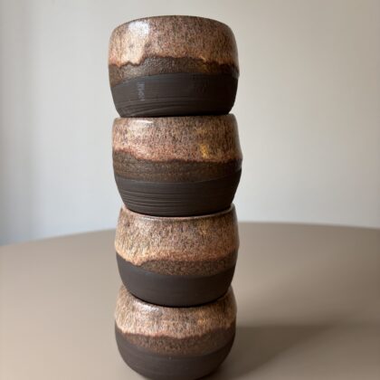 Espressocups dunkel